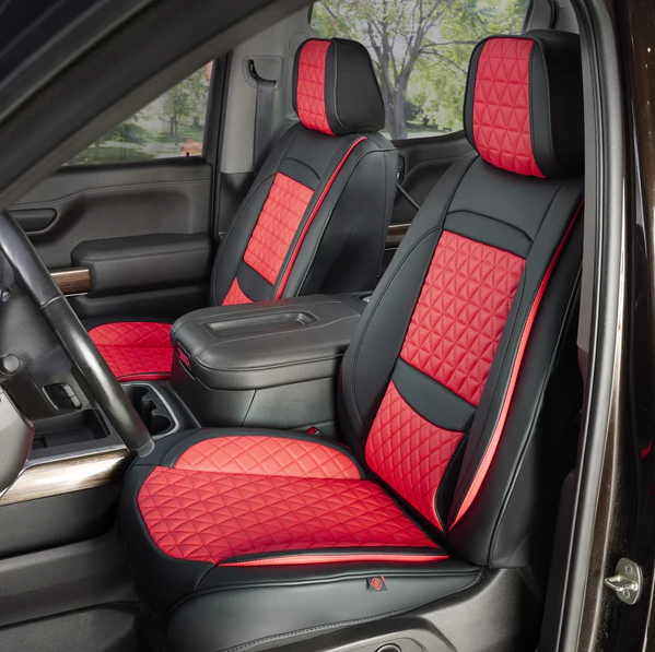 Capas de Bancos Premium | Bancos Dianteiros e Traseiros + Cabeceiras