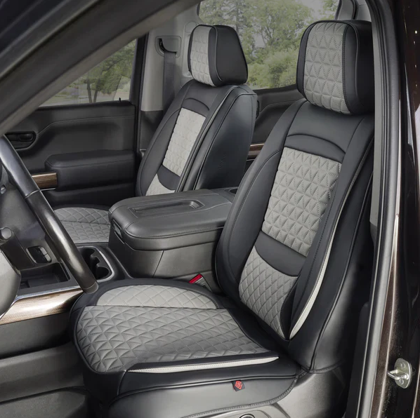 Capas de Bancos Premium | Bancos Dianteiros e Traseiros + Cabeceiras